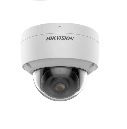 Camera supraveghere Hikvision DS-2CD2127G2-SU 2.8mm C 2 MP ColorVu Fixed Dome,-SU: Built-in microphone for real-time audio security, Audio and alarm interface available,Water and dust resistant (IP67) and vandal resistant (IK10),Clear imaging against strong back light due to 120 dB WDR (DS-2CD2127G2-SU28C)