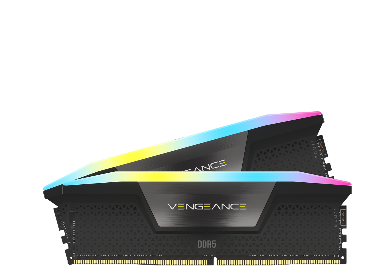 Memorie RAM Corsair Vengeance RGB 64GB DDR5 5600MHz CL36 Kit of 2 (CMH64GX5M2B5600C36)