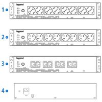 UPS Legrand Keor PDU monofazat, 800VA/480W, 8x IEC C13, technologie off- line, conexiune USB HID, capacitate baterie 12V/9AH, 230V, dimensiuni 440x150x88mm, greutate 5kg (000000000000310331)