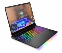 Laptop HP OMEN 16-ah0005nn cu procesor Intel Core U7-255HX 20-Core (2.4GHz, up to 5.2GHz, 30MB), 16.0 inch WQXGA, NVIDIA GeForce RTX 5080 16GB, 64GB DDR5, SSD, 1TB PCIe Gen4 NVMe, Free DOS, Shadow Black (BJ3F8EA)