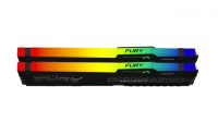 Memorie RAM Kingston DDR5 32GB 5200Mhz CL36 1.25V Dual Channel Kit Fury Beast Black RGB EXPO (KF552C36BBEAK2-32)