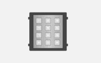 Modul de extensie videointerfon cu tastatura Hikvision DS-KD- KP/S;.permite formarea codului de apartament sau a codului de acces; montaj aplicat sau ingropat (accesoriile de montaj nu sunt incluse); iluminare pe timp de noapte; protectie: IP65, IK7; Dimensiuni: 98.5 mm x 100 mm x34.2 mm (DS-KD-KP/S)