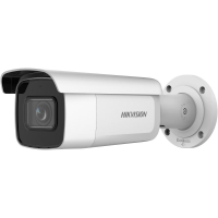 Camera de supraveghere IP Bullet 2MP Hikvision DS-2CD2623G2- IZS(2.8-12MM)(D), lentila varifocala: 2.8-12mm, iluminare min: Color: 0.005 Lux @ (F1.6, AGC ON),B/W: 0 Lux cu IR 60m, slot card de memorie: microSD maxim 512GB, alarma la evenimente: Motion detection (support alarm triggering by specified (DS-2CD2623G2-IZS(2.8-12MM)(D))