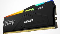 Memorie RAM Kingston DDR5 16GB 6000MHz CL30 1.4V Dual Channel Kit Fury Beast Black RGB XMP (KF560C30BBAK2-16)
