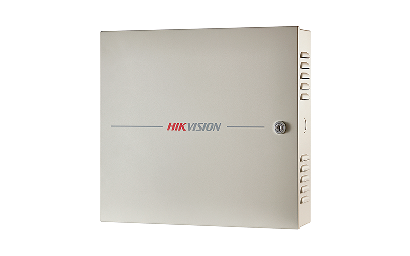 Centrala control access Hikvision DS-K2602T, pentru 2 usi bidirectionale ( 4 x cititoare Wiegand sau 4 cititoare RS-485), capacitate de stocare: 100,000 cartele si 300,000 evenimente, comunicare: TCP/IP, RS-485, Wiegand (W26/W34), EHome 5.0, si protocol  ISAPI, Alarm input × 4, , door contact × 2 (DS-K2602T)