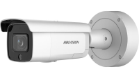 Camera de supraveghere IP Bullet 4MP Hikvision DS-2CD2646G2- IZSU/SL(2.8-12MM)(C), lentila varifocala: 2.8-12mm, iluminare min: Color: 0.003 Lux @ (F1.4, AGC ON), B/W: 0 Lux cu IR 60m, microfon incorporat, difuzor incorporat, interfata audio: 1/1, alarma: 1/1, slot card de memorie (DS-2CD2646G2-IZSU/SL(2.8-12MM)(C))