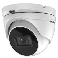 Camera supraveghere Hikvision TURRET DS-2CE76H0T-ITMFS(2.8mm); 5 MP;  Audio over coaxial cable, microfon audio incorporat; 5 MP CMOS; rezolutie: 2560 (H) × 1944 (V)@20FPS; iluminare: 0.01 Lux@(F1.2, AGC ON), 0 Lux with IR; lentila: 2.8mm, distanta IR: 30metri, Smart IR, horizontal FOV: 85.5° (DS-2CE76H0T-ITMFS2)