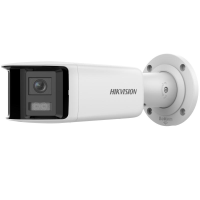 Camera de supraveghere IP Bullet 4MP Hikvision DS-2CD2T47G2P- LSU/SL(2.8MM)(C), lentila fixa: 2.8mm, iluminare min: 0.0005 Lux @ (F1.0, AGC ON),0 Lux cu lumina alba: 40m, microfon incorporat, difuzor incorporat, interfata audio: 1/1, alarma: 1/1, slot card de memorie: microSD/microSDHC/microSDXC (DS-2CD2T47G2P-LSU/SL(2.8MM)(C))
