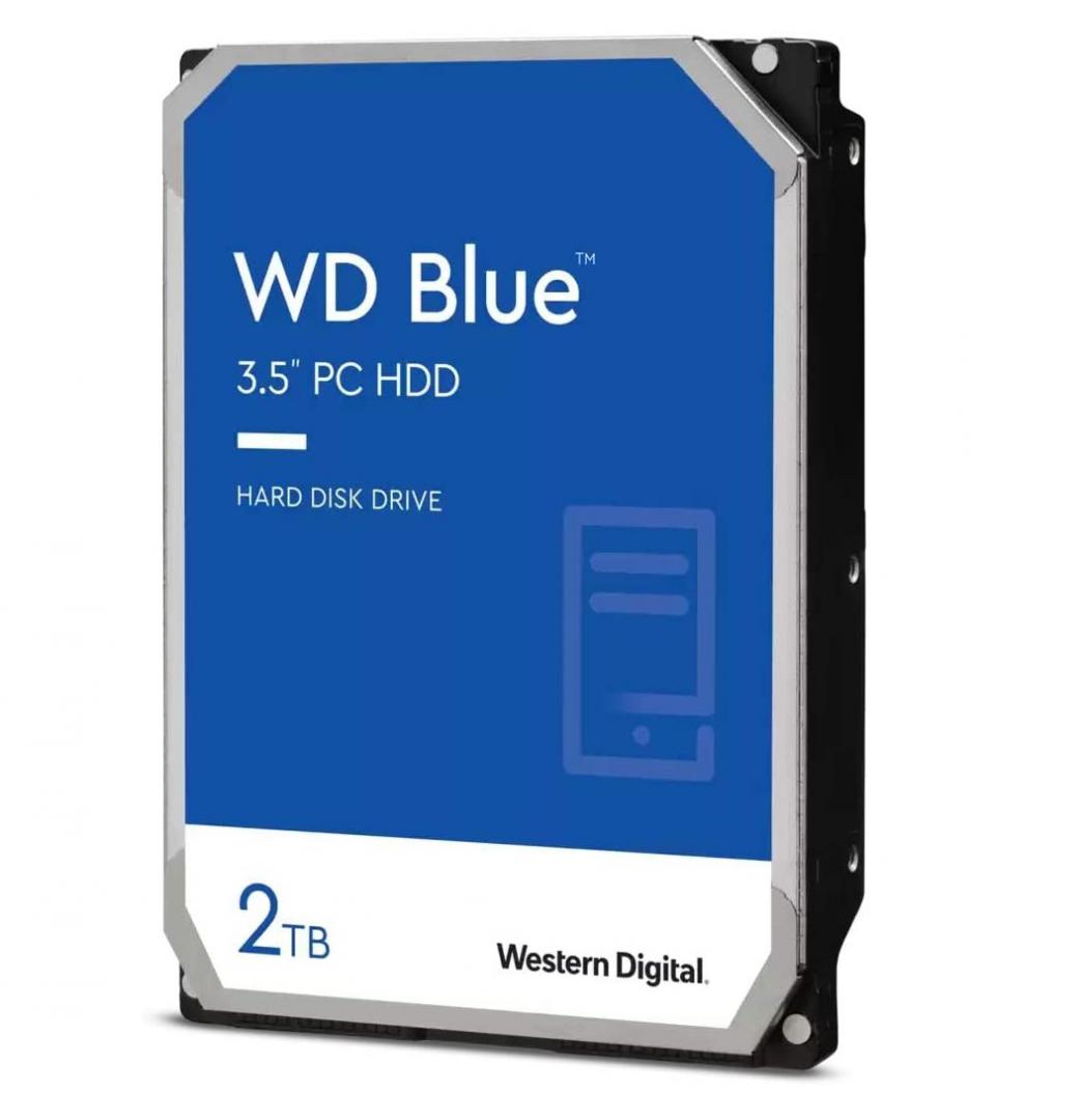 HDD  WD Blue 2TB SATA-III 7200 rpm 256mb (WD20EZBX)
