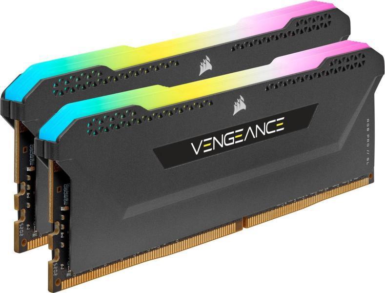 Memorie RAM Corsair Vengeance RGB PRO SL 16GB DDR4 3200MHz CL16 Kit of 2 (CMH16GX4M2E3200C16)