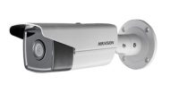 Camera supravegher Hikvision IP bullet DS-2CD2T83G2-4I(2.8mm), 8MP, AcuSense - filtrarea alarmelor false dupa corpul uman si masini, senzor 1/2.8" Progressive Scan CMOS, rezolutie 3840 × 2160@20 fps, iluminare Color: 0.005 Lux @ (F1.6, AGC ON), B/W: 0 Lux cu IR, lentila 2.8mm, distanta IR 80m, Exir (DS-2CD2T83G2-4I2)