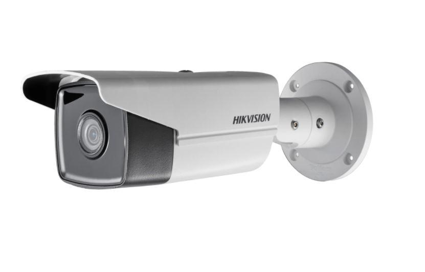 Camera supravegher Hikvision IP bullet DS-2CD2T83G2-4I(2.8mm), 8MP, AcuSense - filtrarea alarmelor false dupa corpul uman si masini, senzor 1/2.8" Progressive Scan CMOS, rezolutie 3840 × 2160@20 fps, iluminare Color: 0.005 Lux @ (F1.6, AGC ON), B/W: 0 Lux cu IR, lentila 2.8mm, distanta IR 80m, Exir (DS-2CD2T83G2-4I2)