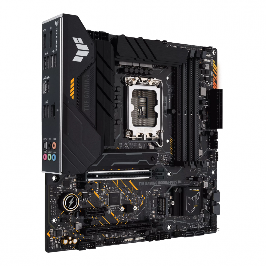 Placa de baza Asus TUF GAMING B660M-PLUS D4, SOCKET 1700 (TUF B660M-PLUS D4)