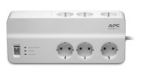 Prelungitor APC cu protectie 6 prize Schuko cablu ≤2.0m  alb (PM6-GR)