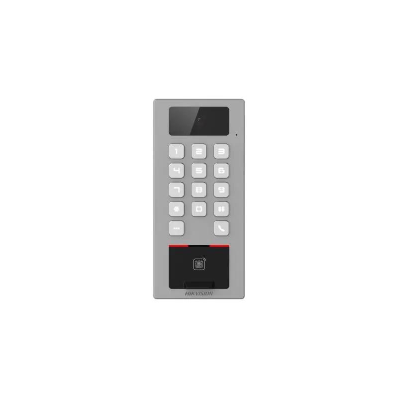 Terminal Access Control DS-K1T502DBFWX; Linux; Resolution 2MP 2 MPIntercom via SIP protocol. Supported SIP server: Brekeke, miniSipServer,FreePBX, Asterisk, 3CX, ELASTIX, and PBX ware, Wired Network:10 M/100 M self-adaptive, Working Temperature -40 C~ +70 C, Protective Level:IK09 (DS-K1T502DBFWX)