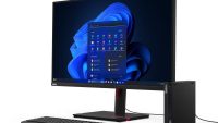 Desktop Lenovo ThinkCentre M70q Gen 5 Tiny, Intel® Core™ i7-14700T,  RAM 1x 16GB SO-DIMM DDR5-5600, 512GB SSD M.2 2280 PCIe® 4.0x4 NVMe® Opal, Video: Integrated Intel® UHD Graphics 770, Optic: None, Card (12TD002XRI)