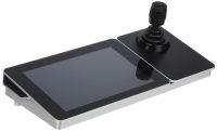 Tastatura IP de control pentru camere PTZ Hikvision DS-1600KI(B), display touchscreen de 10,1 inch, rezolutie: 1280 × 800, system de operare Android, interfata retea: 10M/100M/1000M adaptive ethernet port, WIFI, interfata audio: 1in/1out, gestioneaza pana la 8000 echipamnete de retea, interfata (DS-1600KI(B))