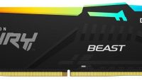 Memorie RAM Kingston DDR5 8GB 6000Mhz CL30 1.4V Fury Beast Black RGB EXPO (KF560C30BBEA-8)
