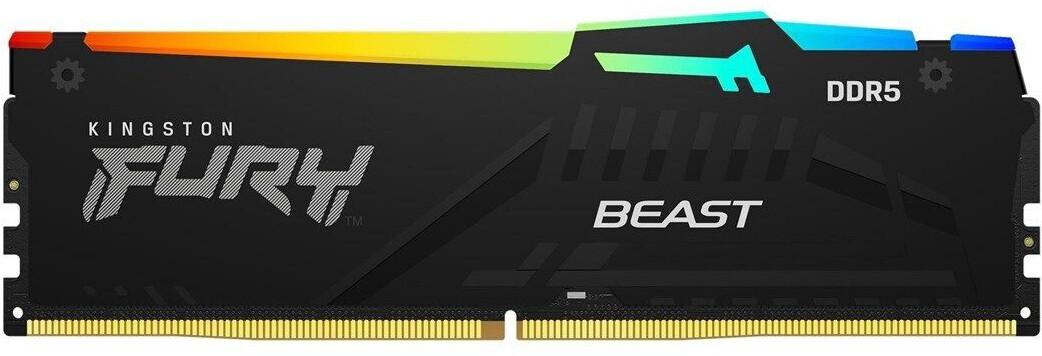 Memorie RAM Kingston DDR5 8GB 6000Mhz CL30 1.4V Fury Beast Black RGB EXPO (KF560C30BBEA-8)