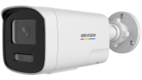 Camera de supraveghere IP Bullet 4MP ColorVu 3.0 Hikvision DS-2CD1T47G3H-LIUF/SL(2.8MM), lentila fixa 2.8mm, iluminare: Color: 0.001 Lux @ (F1.0, AGC ON),B/W: 0 Lux cu IR: 50m, microfon incorporat, difuzor incorporat, interfata: 1 x RJ45 10 M/100 M self-adaptive Ethernet port, suport card memorie (DS-2CD1T47G3H-LIUF/SL(2.8MM))
