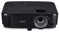 Proiector ACER X1123HP, DLP, 3D Ready, SVGA 800x600, up to WUXGA 1920x 1200, 4000 lumeni, 20000:1, 4:3 nativ, 16:9 compatibil, dimensiune maxima imagine 300", distanta maxima de proiectie 12 m, boxa 3W, lampa 5000 ore/ 15000 ore, D-sub, composite/ RCA, HDMI, PC audio, USB mini B, RS232, cablu VGA (MR.JSA11.001)
