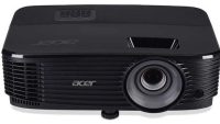 Proiector ACER X1123HP, DLP, 3D Ready, SVGA 800x600, up to WUXGA 1920x 1200, 4000 lumeni, 20000:1, 4:3 nativ, 16:9 compatibil, dimensiune maxima imagine 300", distanta maxima de proiectie 12 m, boxa 3W, lampa 5000 ore/ 15000 ore, D-sub, composite/ RCA, HDMI, PC audio, USB mini B, RS232, cablu VGA (MR.JSA11.001)