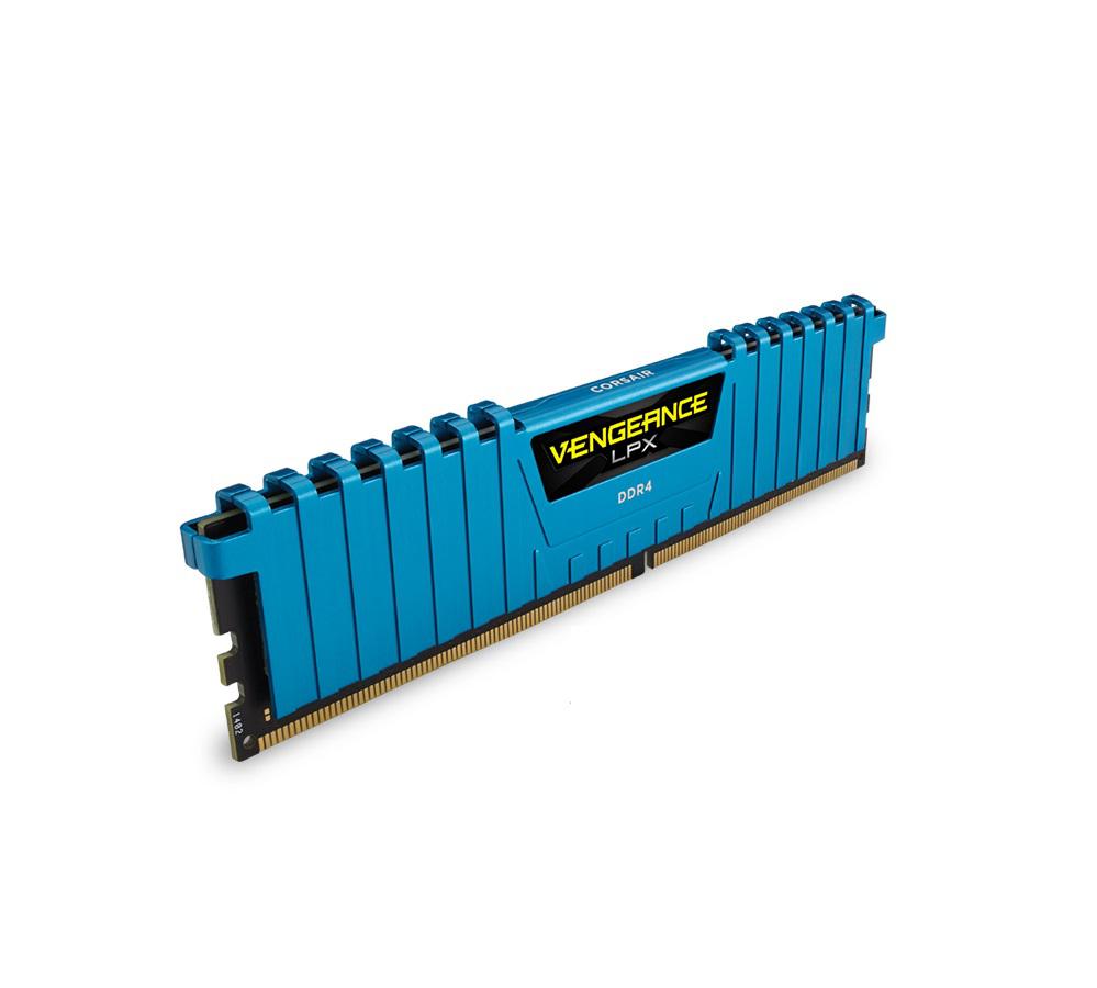 Memorie RAM Corsair Vengeance LPX Blue, DIMM, DDR4, 16GB (2x8GB), CL15, 3000MHz (CMK16GX4M2B300C15B)