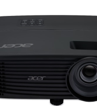 Videoproiector Acer X1123, SVGA 800*600, up to WUXGA 1920* 1200, 4:3/ 16:9, 20.000:1, dimensiune maxima imagine 300'', distanta maxima de proiectie 12m, boxa 3W, lampa 5.000/ 15.000 ore ExtremeEco, 2.4 kg, D- sub, composite video, 2*HDMI, PC audio in/ out, DC Out (5V/1.5A, USB Type A), USB (Mini-B) (MR.JXL11.001)