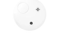 Detector de fum wireless Hikvision DS-PDSMK-E-WE, frecventa operare: 868MHz, criptare: AES-128 Encryption, transmisie in camp deschis: 800m, alarma sonora: ≥ 85 dB @ 3 m, alimentare pe baterie ( Non Replaceable CR17450 x 1pcs), durata medie a bateriei in standby 10 ani, montaj pe tavan, dimensiuni (DS-PDSMK-E-WE)