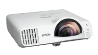 Proiector Epson EB-L210SF, Tehnologie 3LCD, Full HD, Luminozitate: 4000 Lumeni, Rezolutie: 1080p, Aspect Ratio: 16:9, Contrast: 2.500.000 : 1, sursa lumina: Laser, Viata sursa lumina: 20.000h, 30.000k in mod ECO, Refresh Rate: 192 Hz - 240 Hz, Dimensiune proiectie: 55" - 125", Focus manual (V11HA75080)