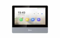 Monitor videointerfon WIFI modular 7" color ultra slim design HikvisionDS-KH8350-WTE1/EU; Reddot award 2017 winner; ecran LCD 7" color cu touch screen, rezolutie ecran 1024 × 600; design ultra slim 8.6mm; materialaluminiu (Aerospace-grade aluminum); Conectivitate: Retea wireless: Wi-Fi 802.11b/g/n (DS-KH8350-WTE1/EU)