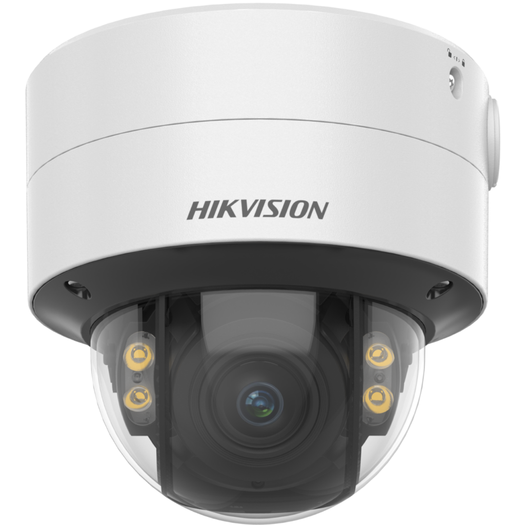 Camera de supraveghere IP Dome 4K Hikvision DS-2CD2787G2T-LZS(2.8-12MM) (C), lentila varifocala: 2.8-12mm, iluminare: Color: 0.0008 Lux @ (F1.2, AGC ON),B/W: 0 Lux cu lumina alba: 40m, slot card de memorie: microSD/microSDHC/microSDXC card, up to 512 GB, alarma la evenimente: Motion detection (DS-2CD2787G2T-LZS(2.8-12MM)(C))