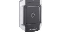Cititor de card Mifare, DS-K1104M; Reads Mifare 1 card, Supports RS485 and Wiegand(W26/W34) protocol; Tamper-proof alarm, Dust-proof, IP65, Vandal Proof, IK10, Applied for 86 and 120 Gang Box; (DS-K1104M)