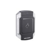 Cititor de card Mifare, DS-K1104M; Reads Mifare 1 card, Supports RS485 and Wiegand(W26/W34) protocol; Tamper-proof alarm, Dust-proof, IP65, Vandal Proof, IK10, Applied for 86 and 120 Gang Box; (DS-K1104M)