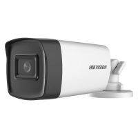Camera supraveghere Turbo HD bullet Hikvision DS-2CE17H0T-IT3E(2.8mm) C, 5MP, POC, rezolutie 2560 × 1944 @20fps, iluminare 0.01 Lux @ (F2.0, AGC ON), 0 Lux cu IR, lentila 2.8mm, distanta IR 40m, Digital WDR, BLC, HLC, Global, 2D DNR, ICR, 1 HD analog output, alimentare 12 VDC si PoC, IP67 (DS-2CE17H0T-IT3E2C)