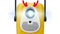 Videoproiector portabil Fire Legend QF23s, FHD 1920* 1080, Auto Focus, Bluetooth Speaker, LED 6.500 lumeni/ 250 ANSI lumeni, 16:9/ 4:3, 1.000:1, 30.000 ore, HDMI, USB (Type A 2.0), DC Out (5V/1A, USB Type A 2.0), PC audio, boxe 2* 3W, Bluetooth Wireless Audio, 1.23 kg, telecomanda inclusa, Smart (MR.JXC11.002)