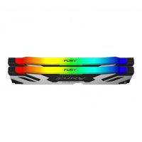 Memorie RAM Kingston DDR5 32GB 8000Mhz CL38 1.45V Dual Channel Kit Fury Renegade Silver/Black RGB XMP (KF580C38RSAK2-32)
