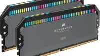 Memorie RAM Corsair DOMINATOR RGB 32GB(2x16GB, DDR5 6000 MHZ CL30, 1.40V AMD EXPO COOL GREY (CMT32GX5M2B600Z30K)
