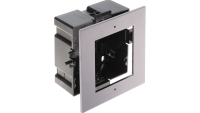 Panou frontal pentru un modul videointerfon modular Hikvision DS-KD- ACF1/S; montare incastrata; material otel inoxidabil, doza de plastic inclusa;dimensiuni: 134mm x 124mm x 4mm; (DS-KD-ACF1/S)