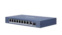 Switch Hikvision DS-3E0510P-E, 8-port, PoE (DS-3E0510P-E)