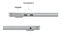 MacBook Air 13.6" Retina/Apple M4 (CPU 10-core, GPU 10-core, Neural Engine 16-core)/16GB/512GB - silver - INT KB (2025) 35W USB‑C (MW0X3RO/A)