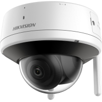 Camera supraveghere Hikvision WIFI IP dome DS-2CV2141G2-IDW(2.8MM)(W); 4 MP, WIFI 2.4G cu 2 antene, distanta in camp deschis 120metri, microfon si speaker incorporate, audio bidirectional, 1/2.7" Progressive Scan 4MP CMOS, rezolutie: 2560 × 1440@25fps, iluminare: Color: Color: 0.005 Lux @ (F1.6, AGC (DS-2CV2141G2-IDW(2.8MM)(W))