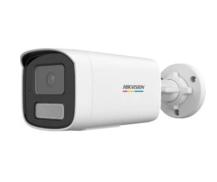 Camera de supraveghere IP Bullet 4MP Hikvision DS-2CD1T47G2H-LIU(4MM), lentila fixa: 4mm, iluminare: Color: 0.001 Lux @ (F1.0, AGC ON),B/W: 0 Lux cu IR: 50m, microfon incorporat, slot card de memorie: microSD/microSDHC/microSDXC card, up to 512 GB, alarma la evenimente: Motion detection (support (DS-2CD1T47G2H-LIU(4MM))