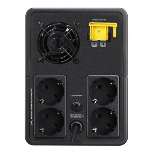 APC Easy UPS BVX 1600VA, 230V, AVR, Schuko Sockets (BVX1600LI-GR)