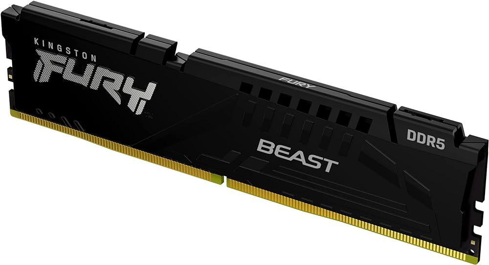 Memorie RAM Kingston DDR5 32GB 6400Mhz CL32 1.4V Fury Beast Black EXPO (KF564C32BBE-32)