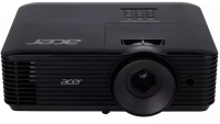 Videoproiector Acer X119H, SVGA 800*600, up to WUXGA (1920* 1200), 4.800 lumeni, 4:3/ 16:9, 20.000:1, zoom 1.1x, dimensiune maxima 300", distanta maxima de proiectie 11.8 m, boxa 3W, lampa 6.000 ore/ 15.000 ore ExtremeEco, 2.8 kg, D-sub, HDMI, PC audio in/ out, Composite Video (RCA), DC Out (5V/1A (MR.JTG11.00P)