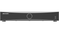 NVR Hikvision 32 canale DS-7732NXI-K4/16P(D)/ALM16+9, 2-ch@12 MP or 4- ch@8 MP or 8-ch@4 MP or 16-ch@1080p, H.265+/H.265/H.264+/H.264, iesiri: HDMI/VGA, contine 4 intrari si 1 iesire de alarma, 4 SATA max 16TB, alimentare: 100 to 240 VAC, 50 to 60Hz, dimensiuni: 445 × 400 × 75 mm, greutate: 5kg. (DS-7732NXI-K4/16P(D)/ALM16+9)