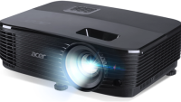 Videoproiector Acer X1129HP, DLP, SVGA 800*600, up to WUXGA 1920* 1200, 4.800 lumeni, 4:3/ 16:9, 20.000:1, dimensiune maxima imagine 300", distanta maxima de proiectie 12 m, boxa 3W, lampa 5.000 ore/ 15.000 ore Ecomode, 29 dB, 2.4 kg, 2*D-sub, composite video/ RCA, HDMI, PC audio, USB Ctrl (Mini-B) (MR.JUH11.001)