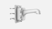 Suport de montaj pe stalp pentru camere PTZ DS-1604ZJ-BOX-POLE, material aliaj de aluminiu si metal, dimensiuni: 456.5 mm × 314 mm × 194.9 mm, greutate: 5.7 kg (DS-1604ZJ-BOX-POLE)