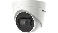 Camera de supraveghere Hikvision TURRET, DS-2CE76H8T- ITMF(2.8mm); 5 MP; Fixed Lens: 2.8mm; 5MP@20fps, 4MP@25fps(P)/30fps(N) (Default), EXIR, 20m IR, Outdoor EXIR Turret, ICR, 0.005 Lux/F1.2, 12 VDC, Smart IR, True WDR, 3D DNR, OSD Menu(Up the Coax), IP67; (DS-2CE76H8T-ITMF28)